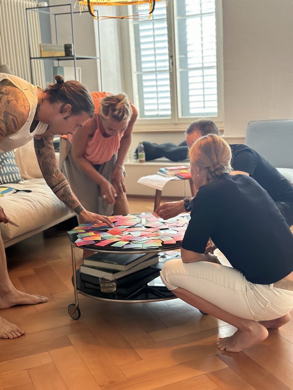 Menschen im Workshop